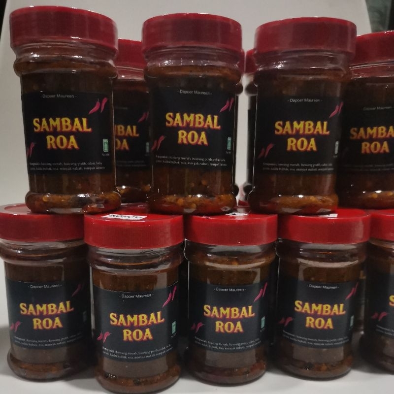 

Sambal roa / sambal roa asap /sambal roa manado