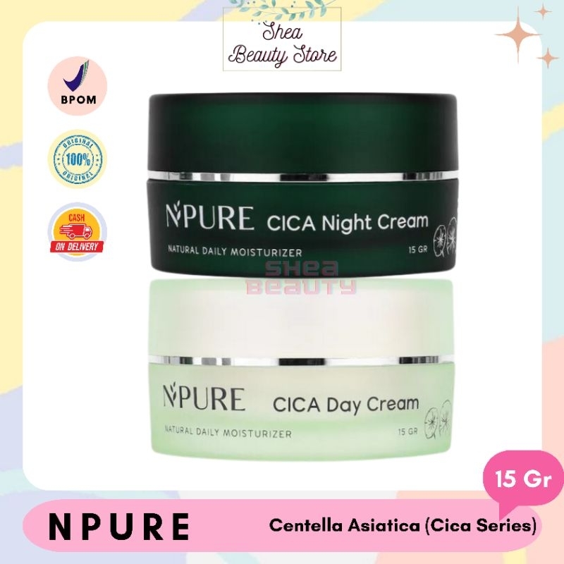 Npure Centella Asiatica(Cica Series)Day Cream|Night Cream