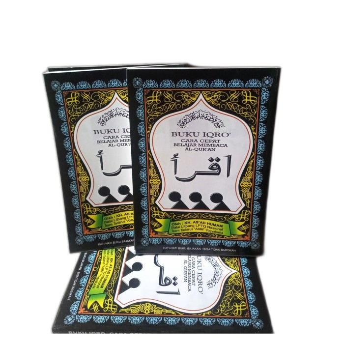 Buku IQRO BESAR Jilid 1-6 Cara Cepat Belajar Mengaji IQRA