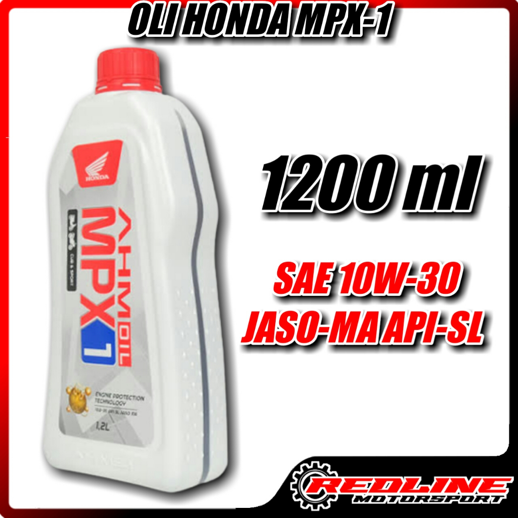 Oli MPX1 Sport Bebek Motor Sport Bebek Honda MPX 1 Sport Bebek AHM Oil Original Untuk CBR 150 R CB 1