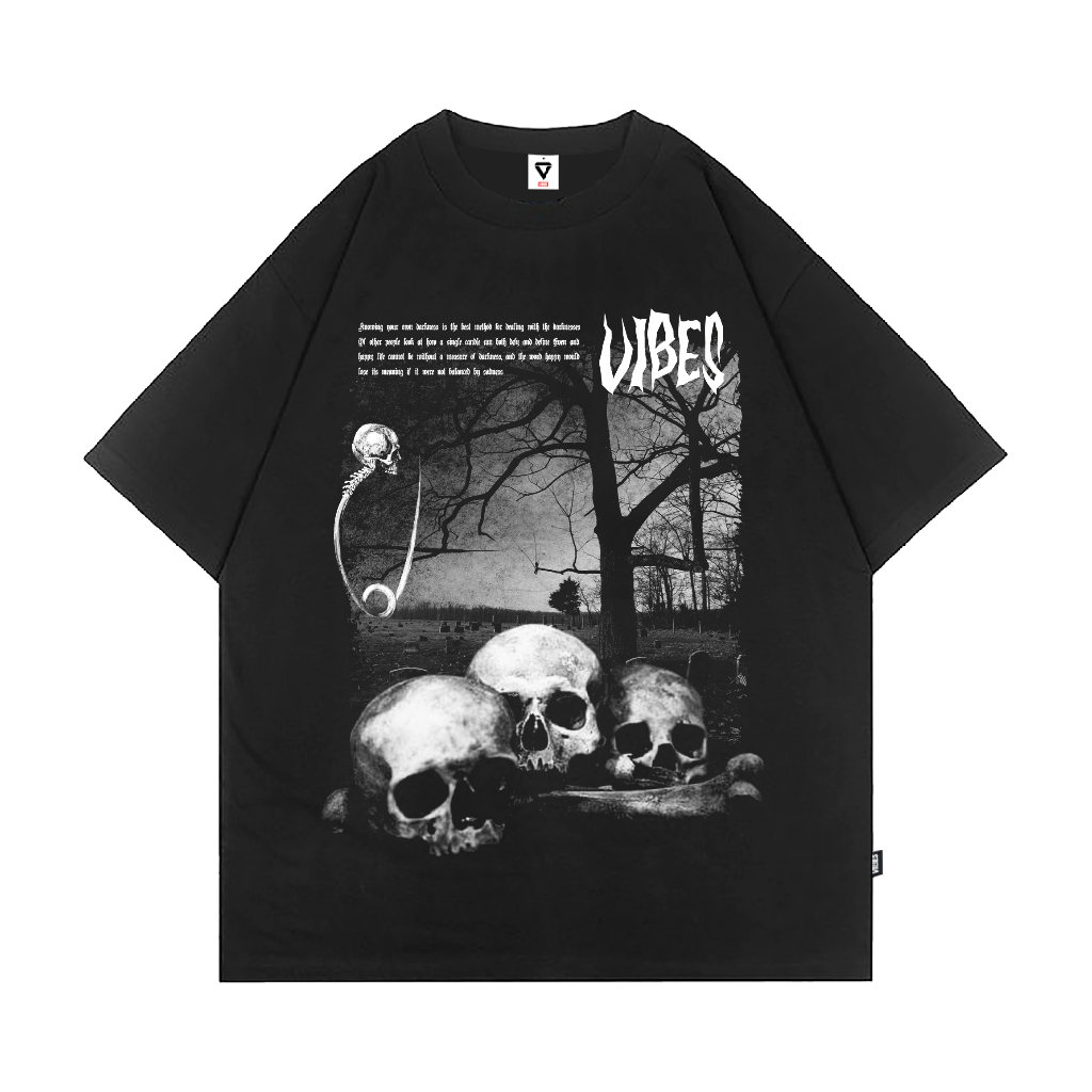 VIBES APPAREL | Grave | Kaos Oversize