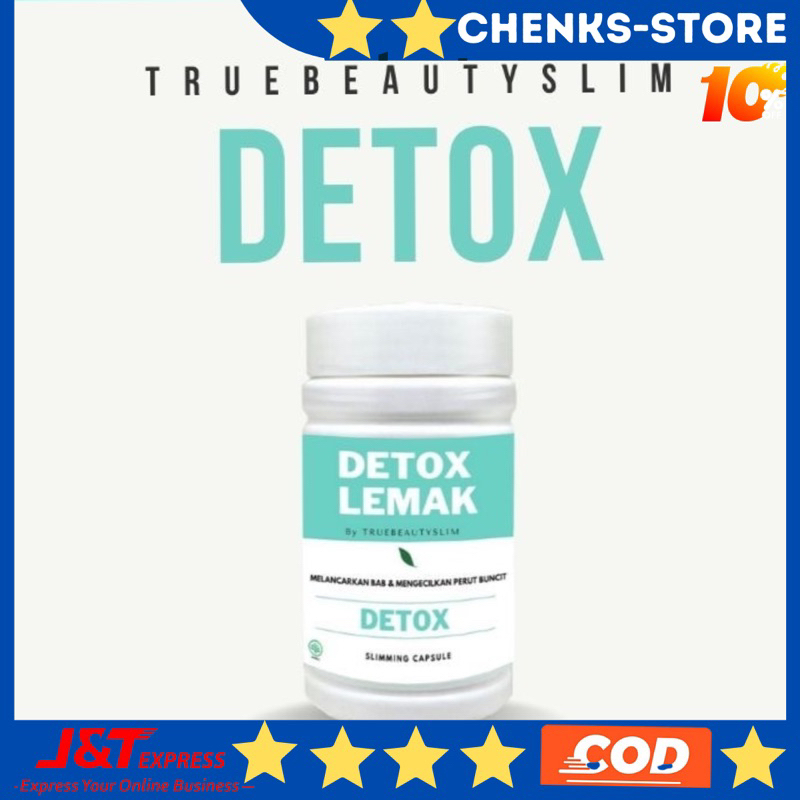 Obat Diet Herbal Ampuh - Pengurus Badan - Peluntur Lemak Dan Pengecil Perut Buncit  TBS Detox By Tru