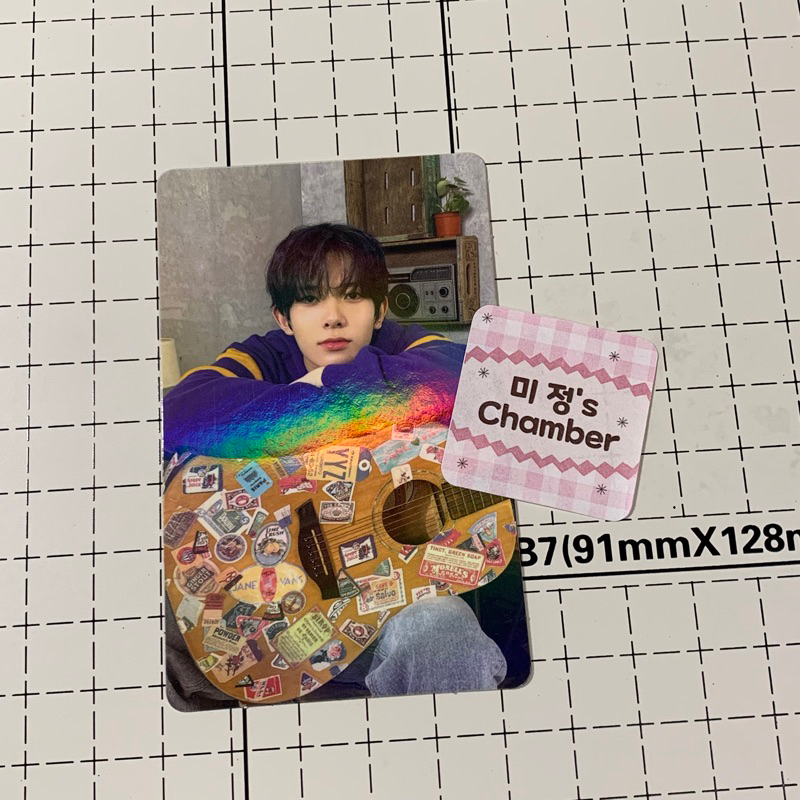 Photocard Official ENHYPEN Heeseung Charybdis Hologram Dimension Dilemma Heeseung Gitar
