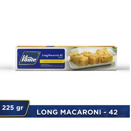 

La Fonte Long Macaroni 225gr - 1 Pc