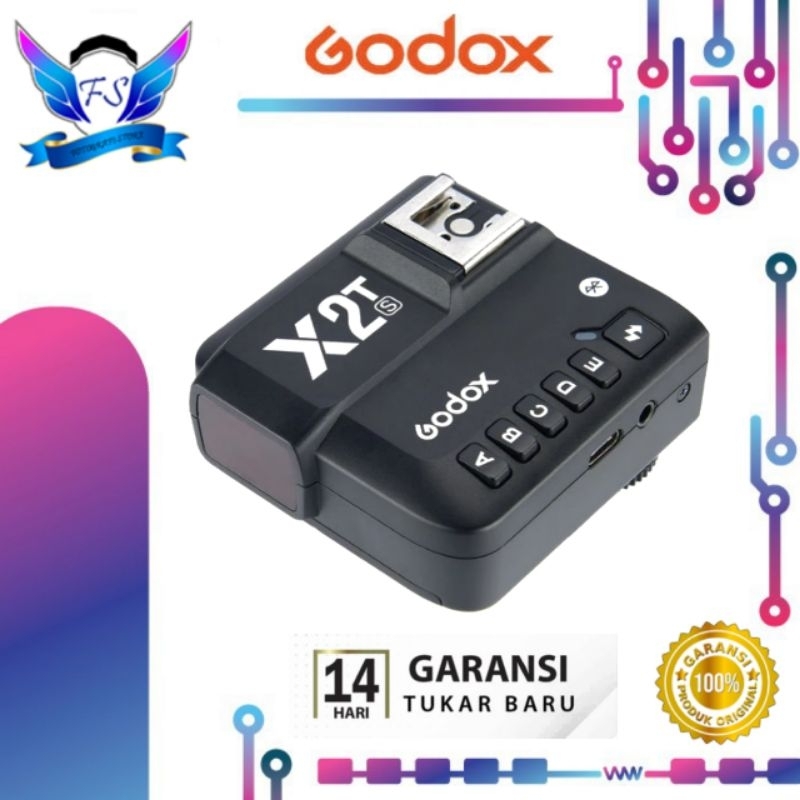 Trigger Godox X2T For Sony Canon Nikon Fuji Wireless Trigger TTL Godox Garansi 1 Tahun