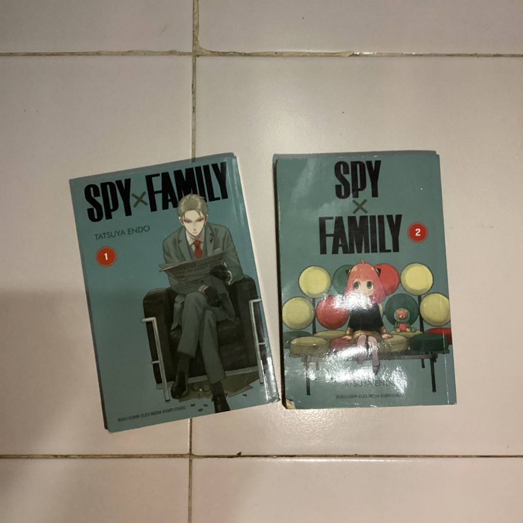 komik spy x family 1-2 preloved