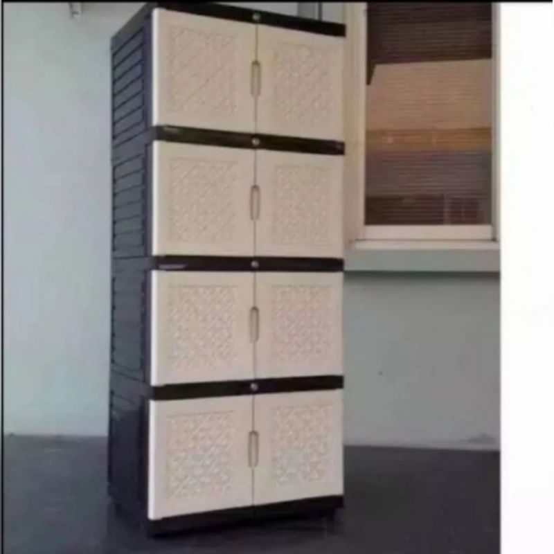 LEMARI PLASTIK 4 SUSUN FAWSLINE