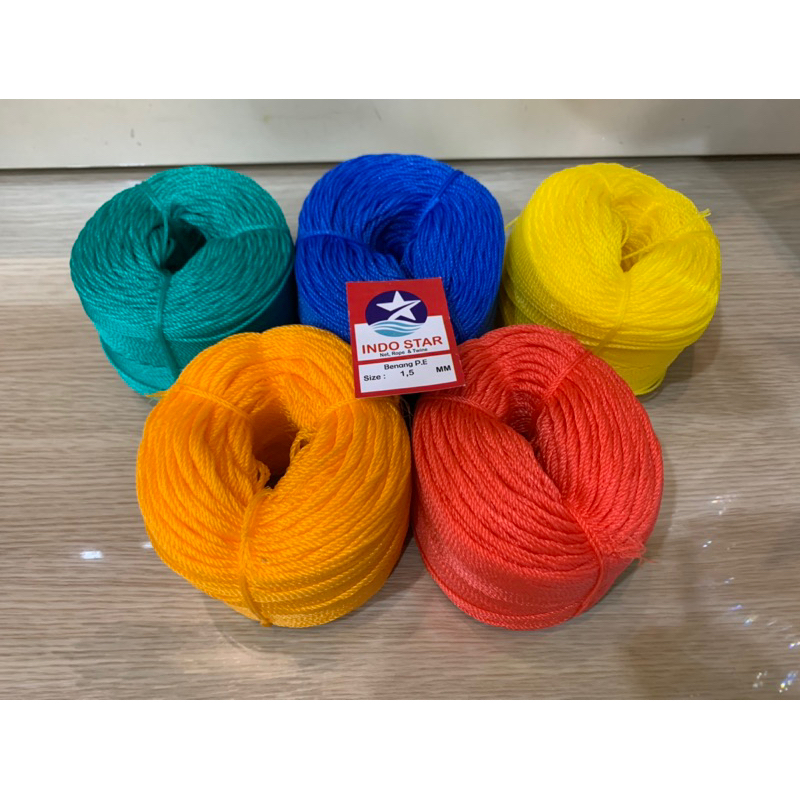 TALI TAMBANG PE 1,5 mm / TALI TAMBANG KECIL 1,5 mm / TALI TAMBANG +-209 METER