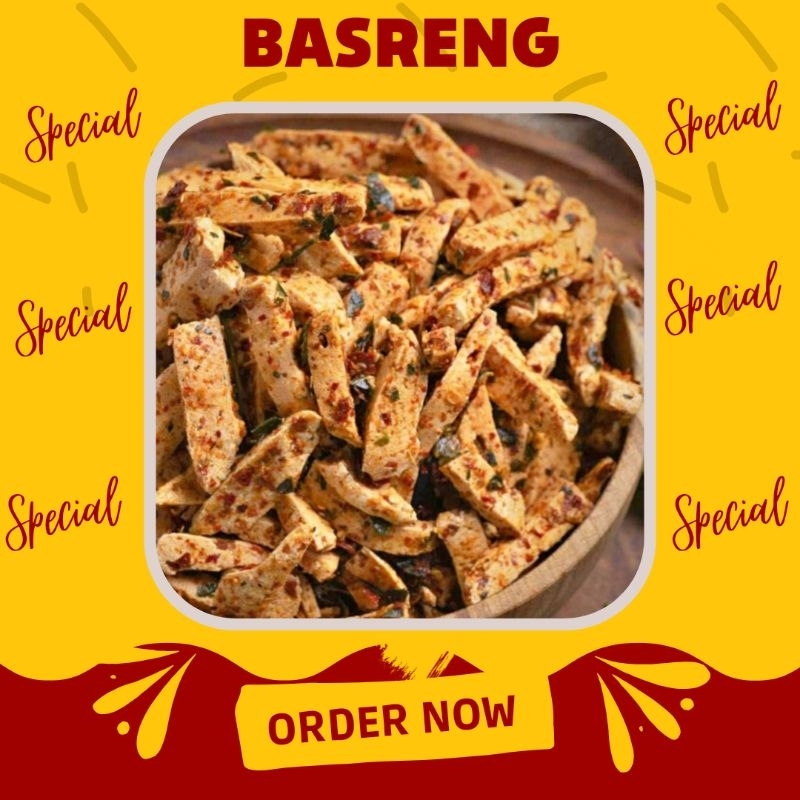 

Basreng Stik Renyah & Gurih (Pedas Daun Jeruk)