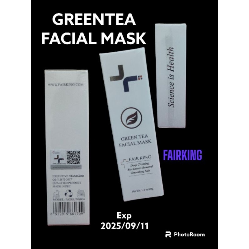 FAIR KING FACIAL MASK GREEN TEA SISA2