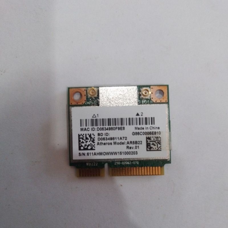 wireless wifi card laptop toshiba dynabook R734/k R734