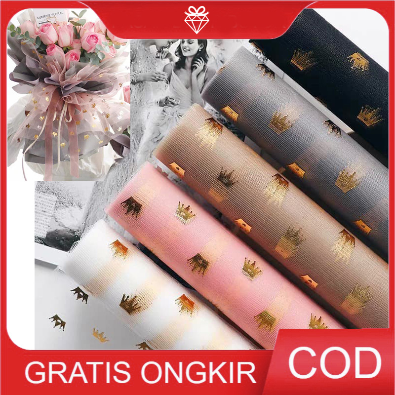 

1METER Tile Jaring Mahkota - Tile Crown Buket Bunga Tile003