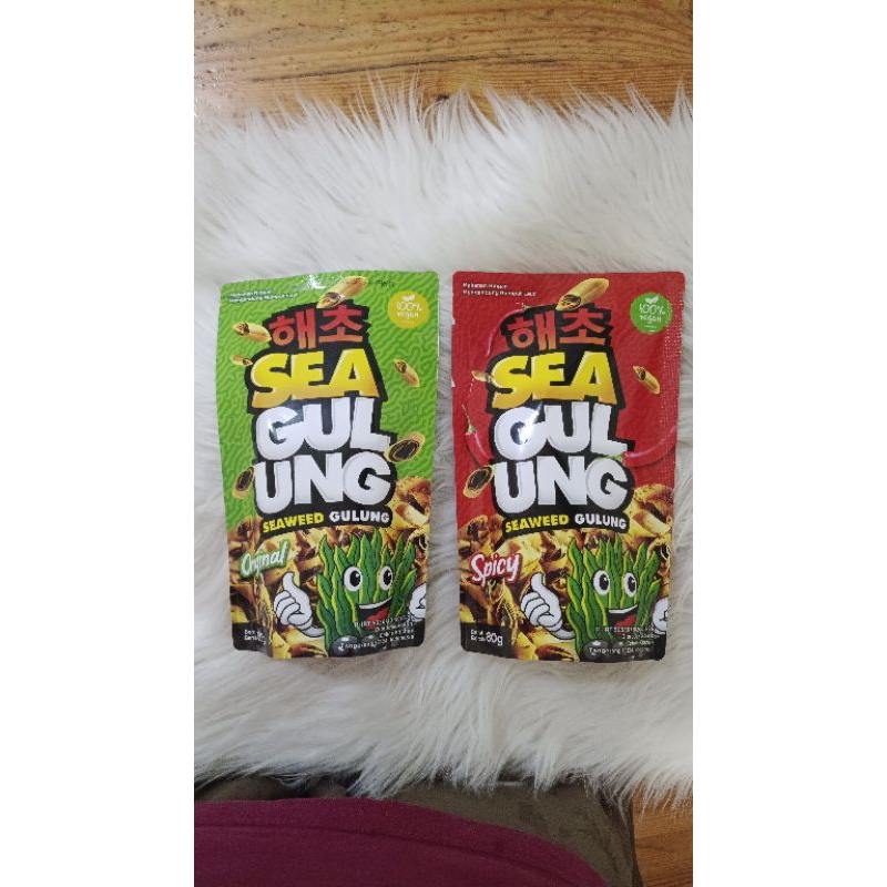 

Seaweed Gulung Vegetarian | Seagulung Rumput Laut | Snack Vegetarian