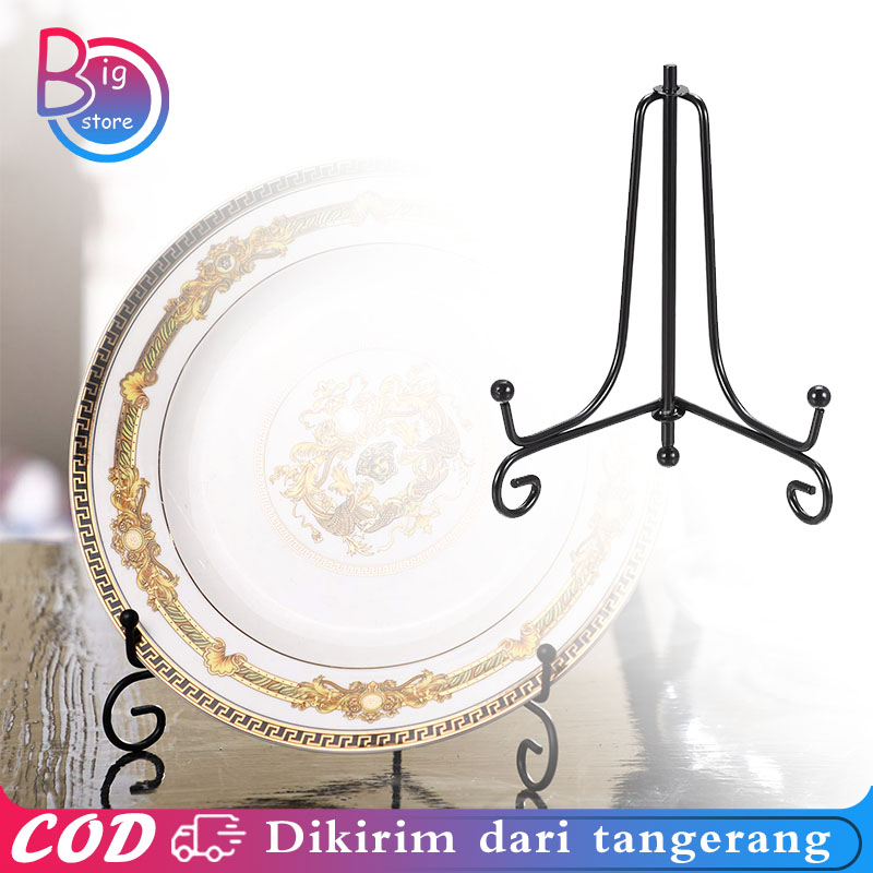 20cm Dudukan Piring Pajangan / Stand Holder Piring / Sandaran Piring Hias / Piring Pajangan Untuk De