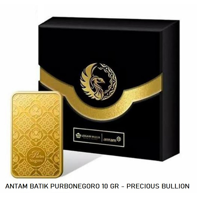 Logam Mulia Antam Batik Purbonegoro 10 gram