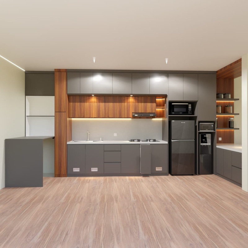 

kitchen Grey Wood