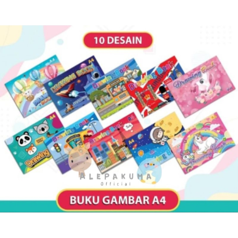

Buku gambar a4 merk squezzy(10buku)