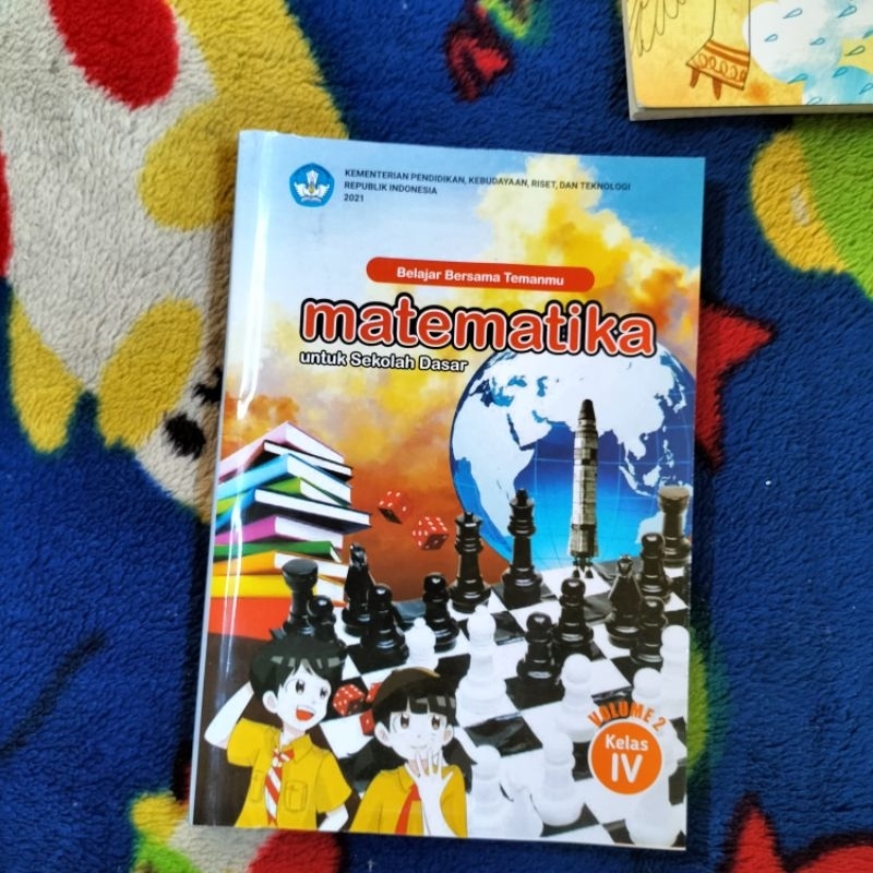 ORIGINAL BUKU BELAJAR BERSAMA TEMANMU MATEMATIKA KELAS 4 VOLUME 2 KURIKULUM MERDEKA