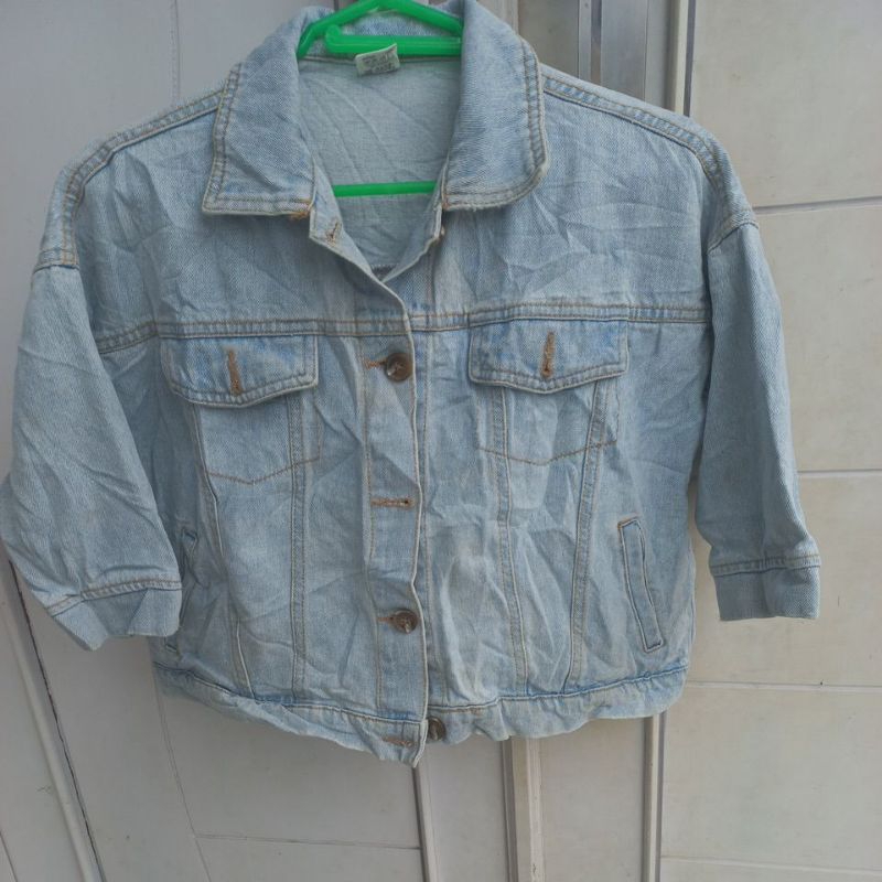 Jacket Jeans croptop brand Banana L