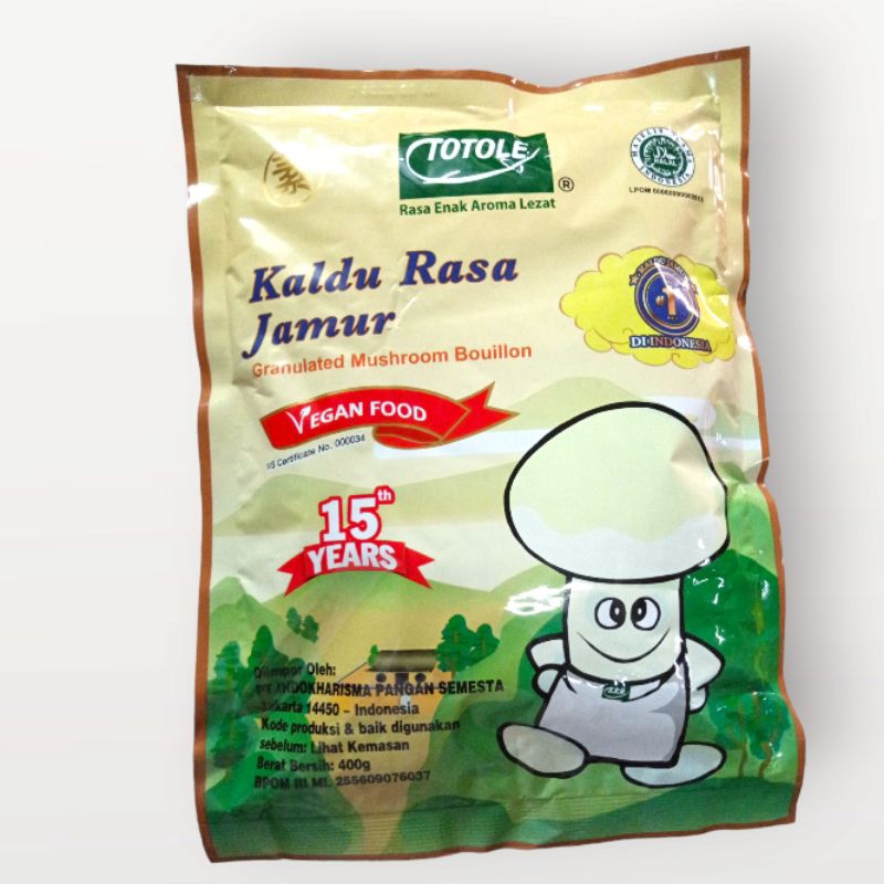 

Totole Kaldu Rasa Jamur 40gr