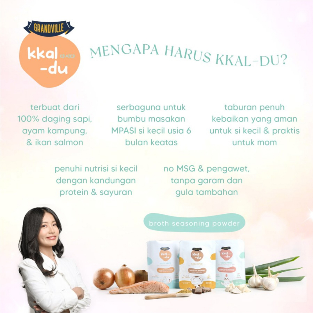 

Korzaln Penyedap Rasa - Grandville Kaldu Non Msg 40Gr