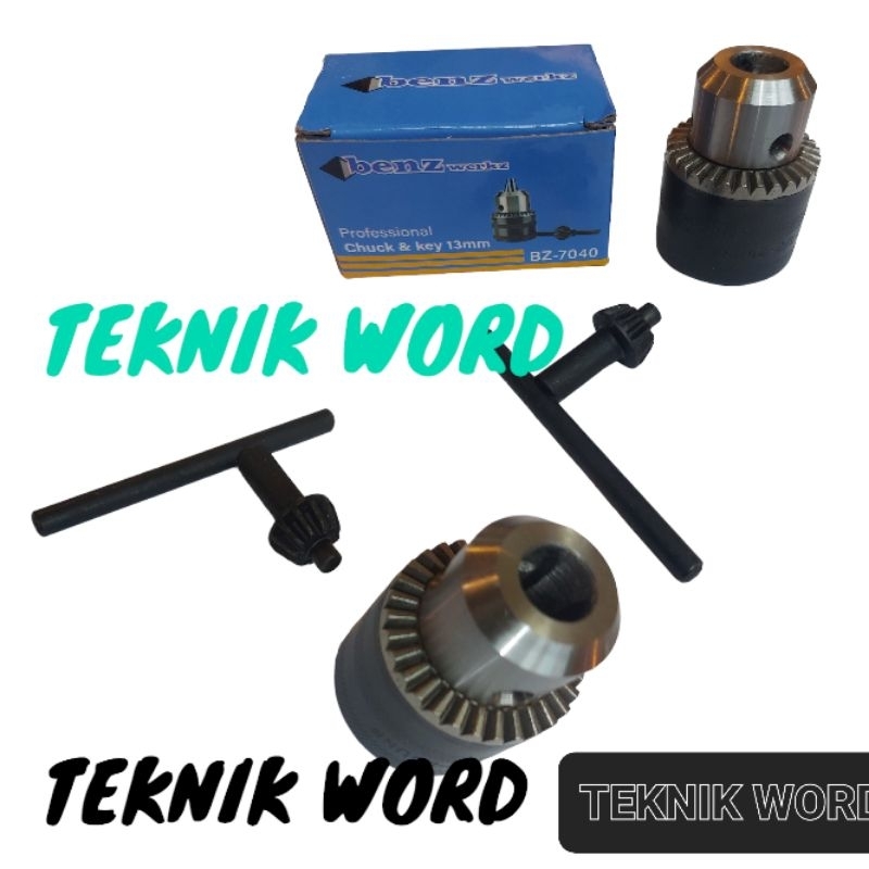 CHUCK BOR 13MM BENZ / KEPALA BOR 13MM