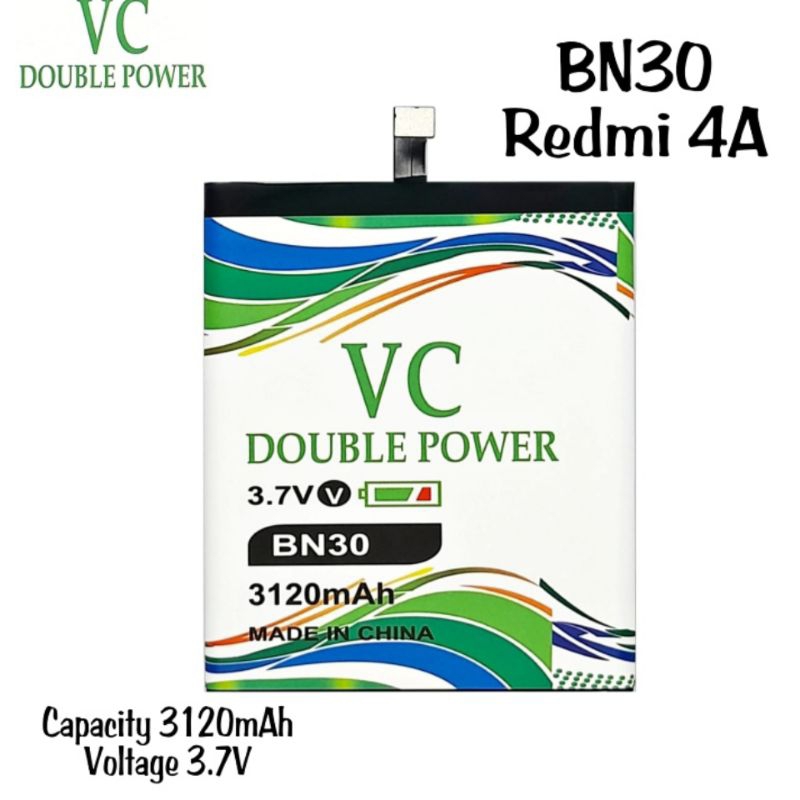 batre batre VC double power batre batre redmi 4A BN30 batre xiomi redmi 4A batre double power batre natre VC