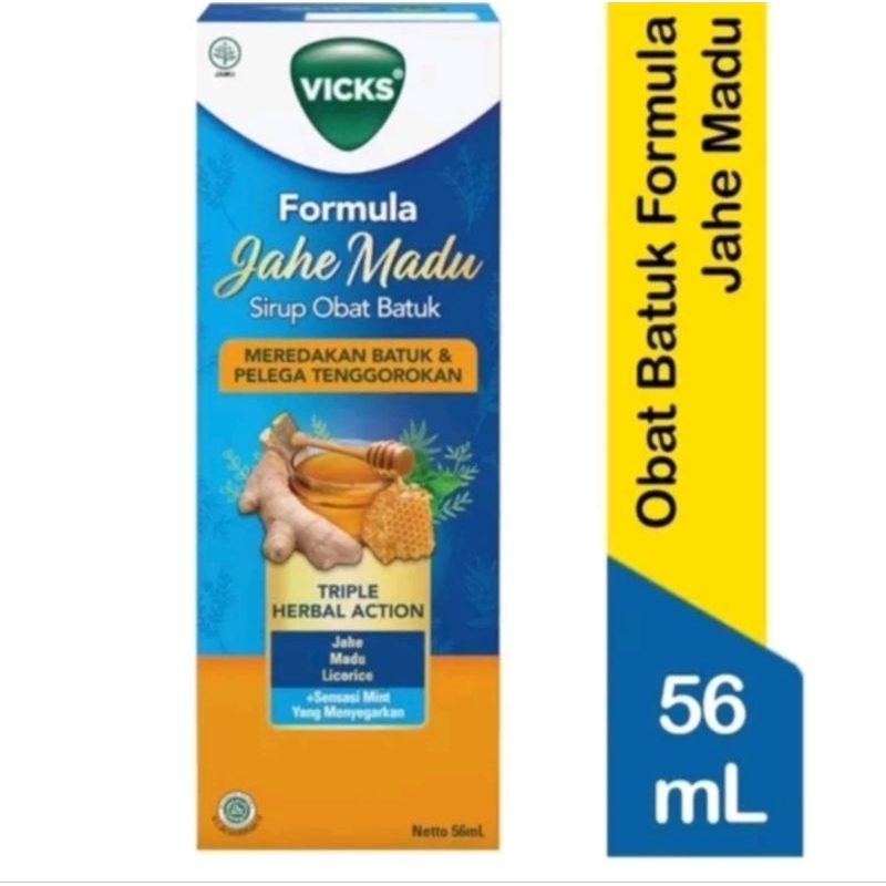 

VICKS JAHE MADU SIRUP 56 ML