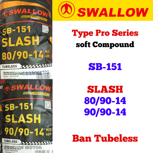 Paket Ban Tubeless Swallow Depan /Belakang Vario125 F1 /Beat F1