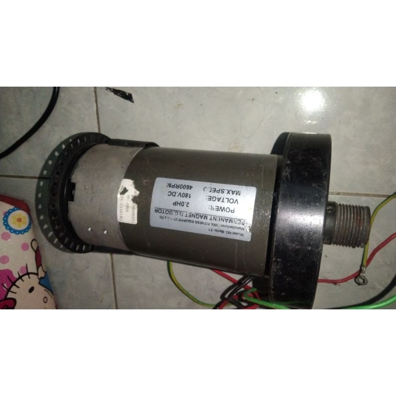 dc motor 2hp  180v 4700rpm dinamo penggerak komedi putar