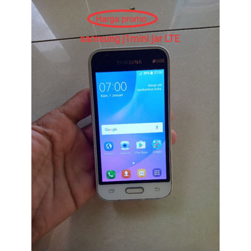 Hp seken samsung j1mini LTE normal