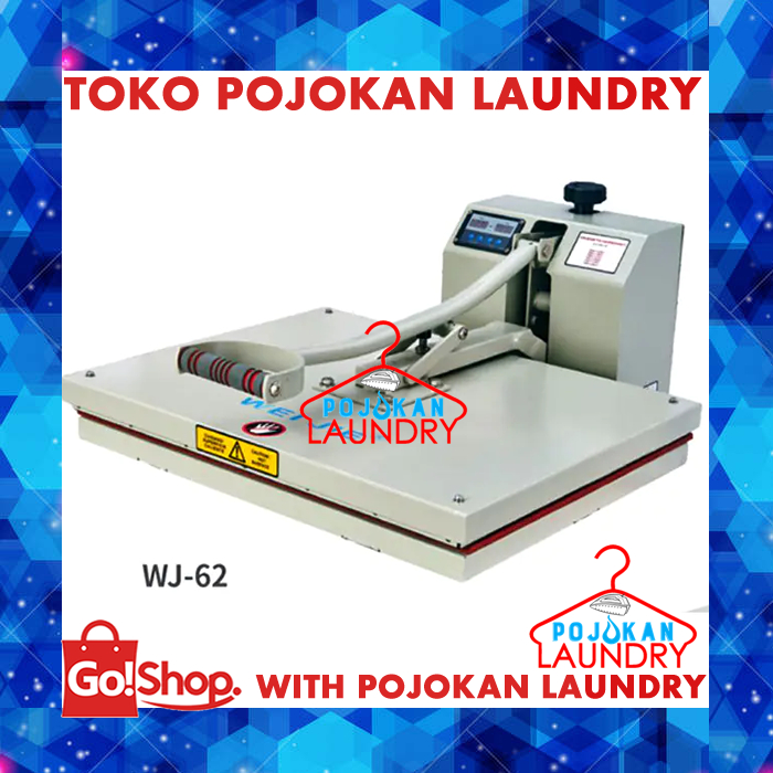 Mesin Press Sablon 38 x 62/Mesin Press Kaos/Mesin Pemanas/ Mesin Hot Press Kaos/Press Pemanas Sablon