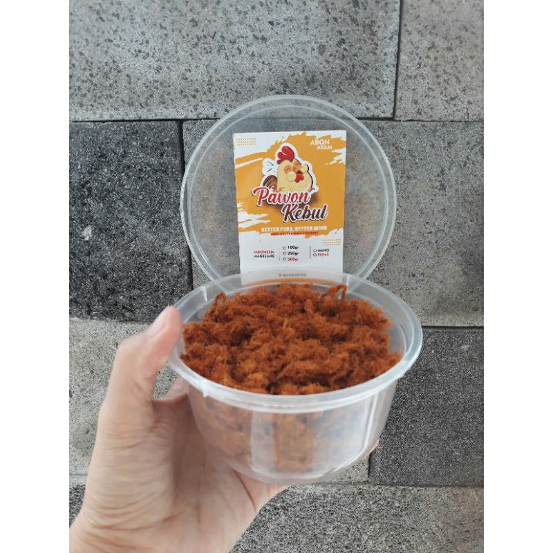 

ABON AYAM SUPER PAWON KEBUL 50 GRAM