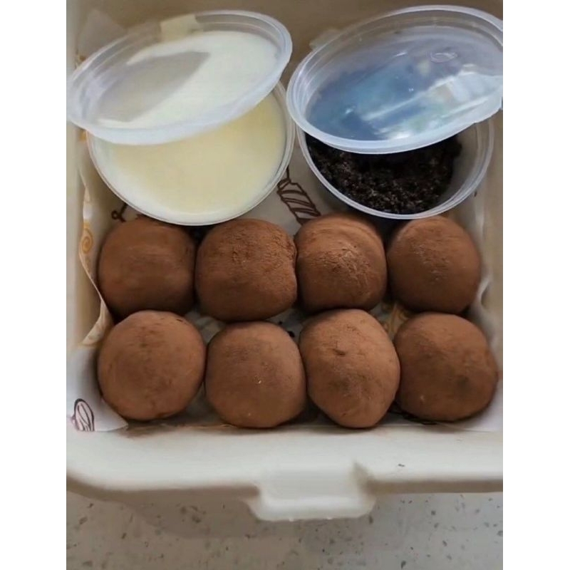 

Mochi bites coklat