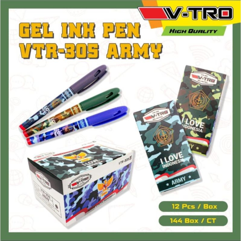 

pen gel Vtro 305 army