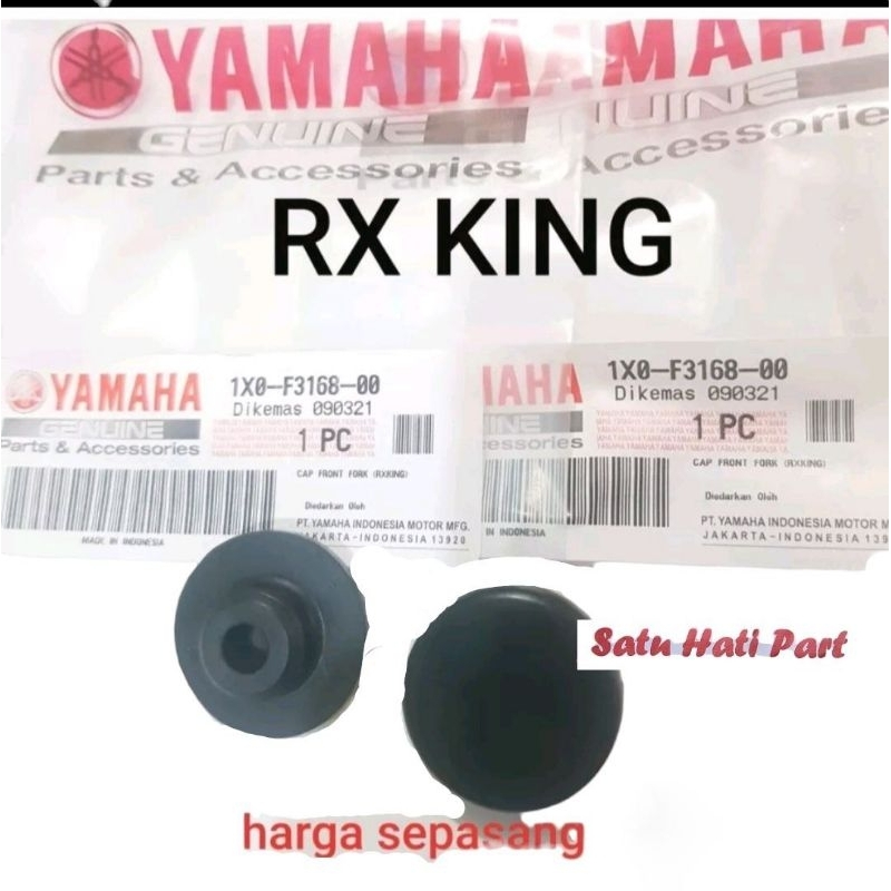 Karet Tutup Baut As Bambu Shock Depan Rx King Original