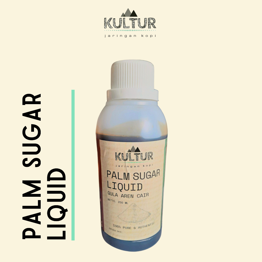 

GULA AREN CAIR PREMIUM ORGANIK PALM SUGAR 250 ML