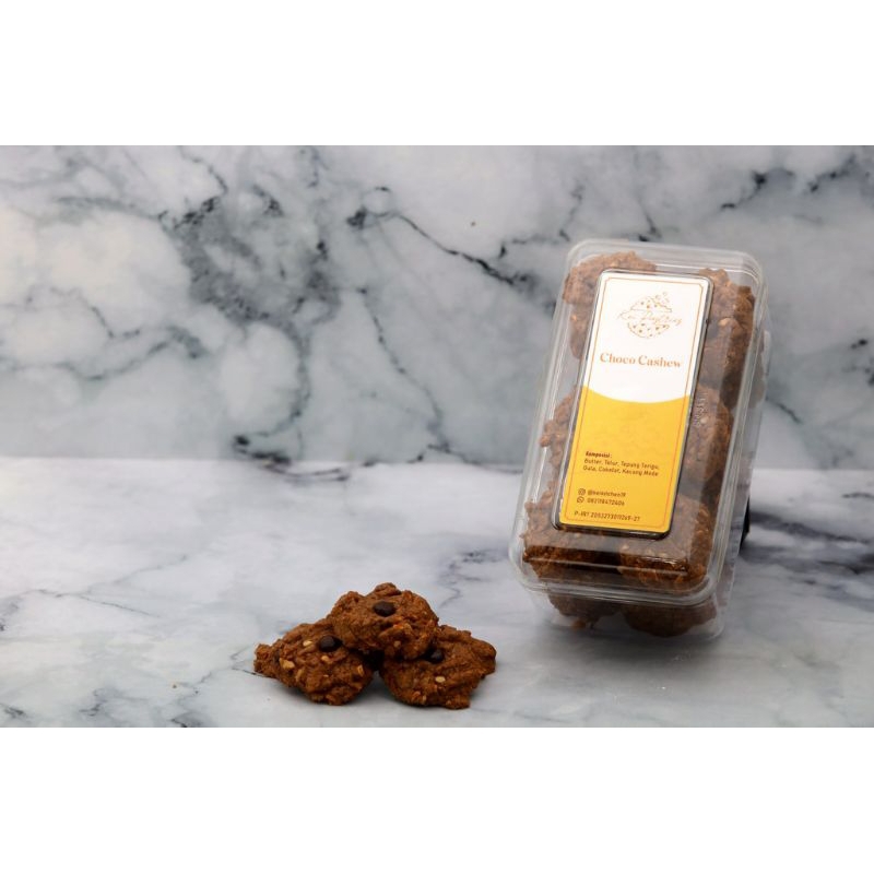 

choco cashew cookies