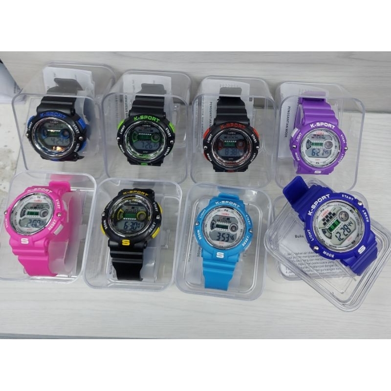 JAM TANGAN LASIKA G701 SPORT WATER RESISTANCE COWOK/CEWEK