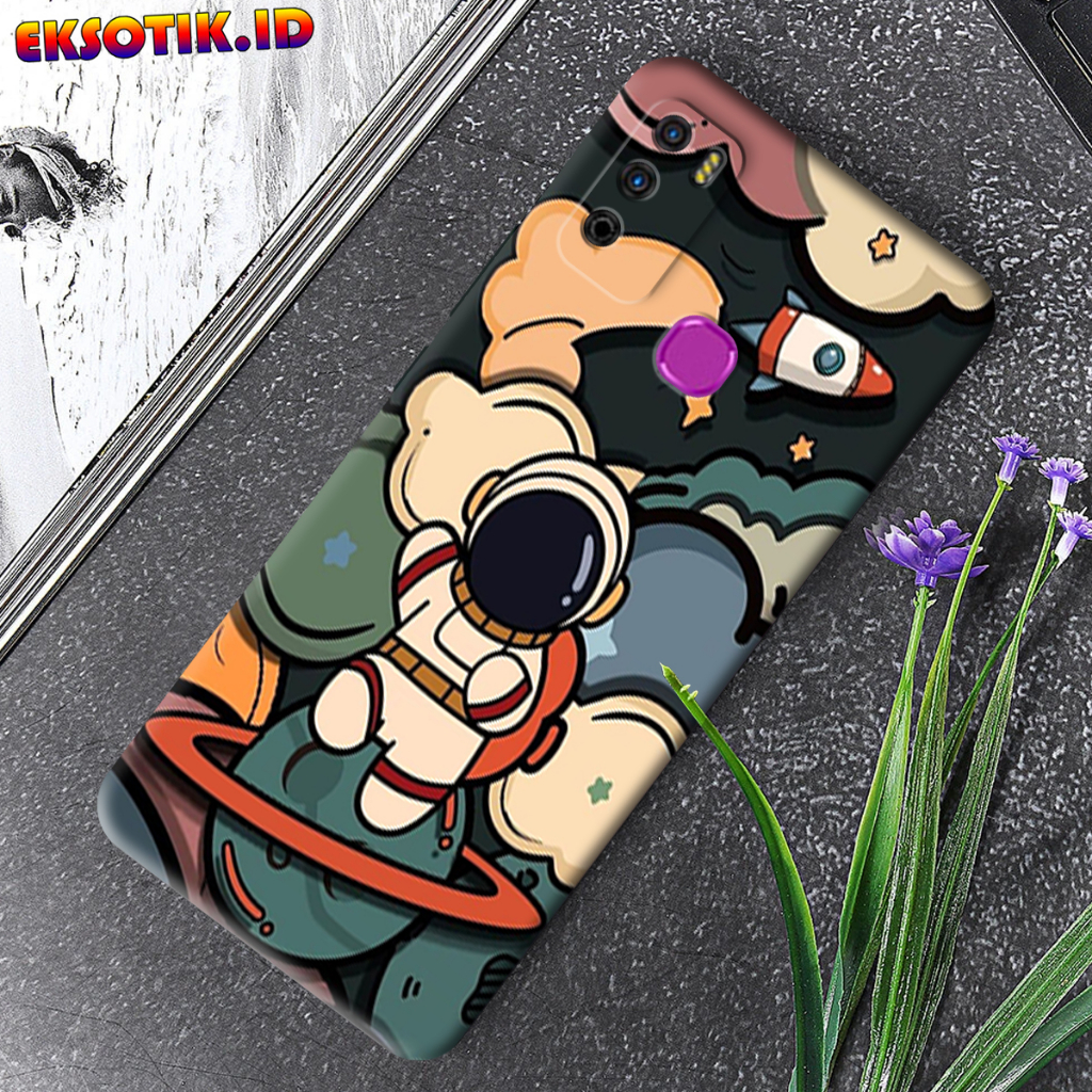 Case Infinix Hot 9 Play - EKSOTIK - Casing Infinix Hot 9 Play - ASTRONOT - Silikon Infinix Hot 9 Pla
