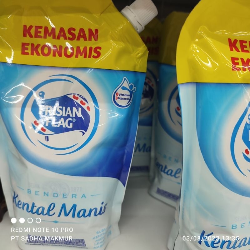 

Frisian Flag Putih Pouch 545 gram