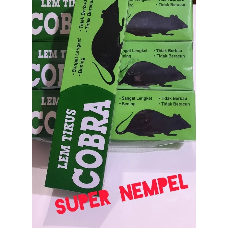 LEM TIKUS / LEM TIKUS COBRA SUPER LENGKET