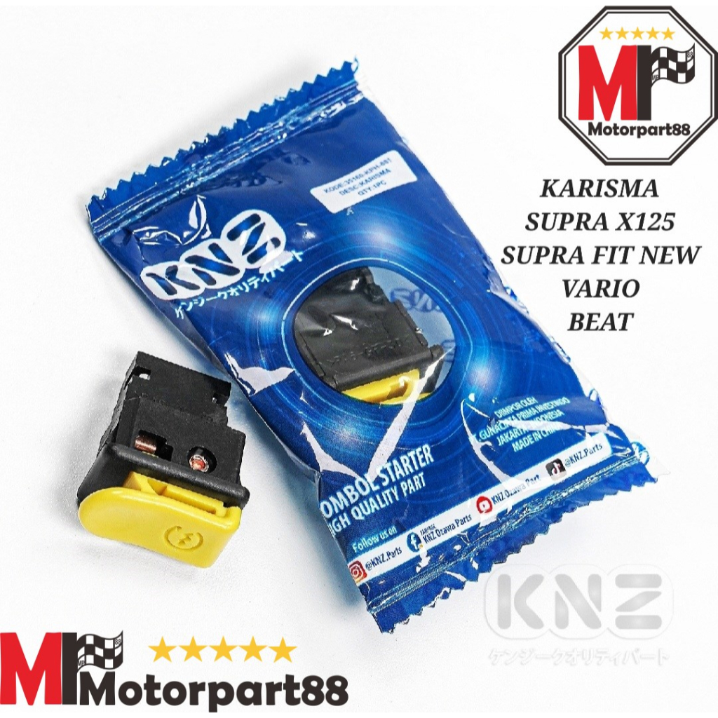 KNOB SAKLAR KNZ TOMBOL STATER KARISMA SUPRA X 125 FIT NEW VARIO BEAT