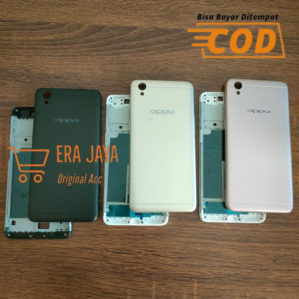 OPPO A37 - Casing Fullset Hp Oppo A37f A37fw A37m / Oppo Neo 9 Backdoor Tutup Belakang + Frame Lcd O