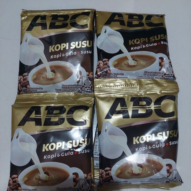 

Abc kopi susu 10 sachet