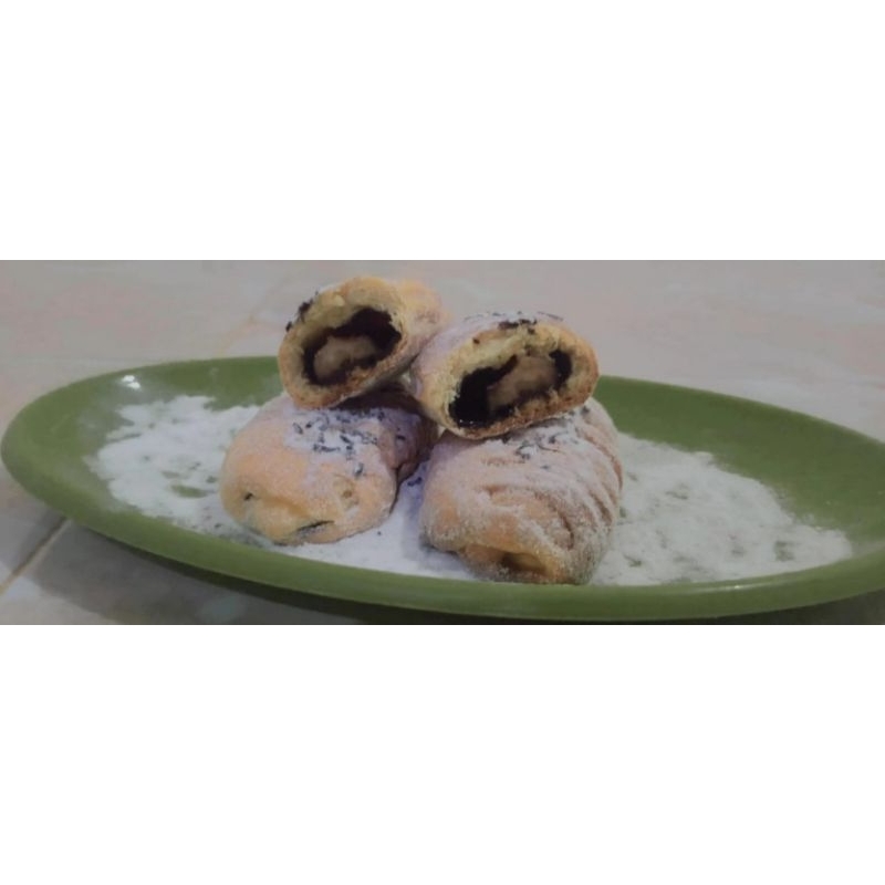 

Roti Salju Pisang Coklat