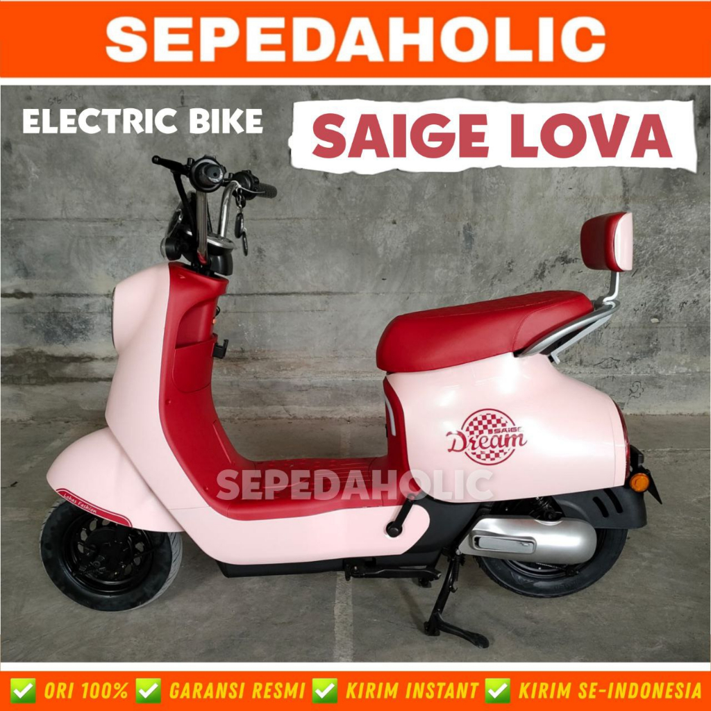 Sepeda Listrik SAIGE LOVA Electric E Bike 600 Watt