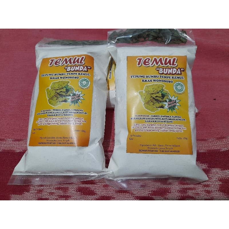 

Temul 150gr (tepung tempe kemul)