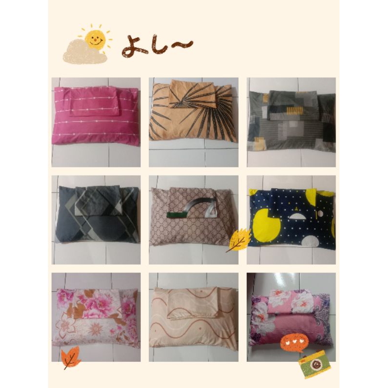 sarung bantal sarung bantal disperse size 45x65