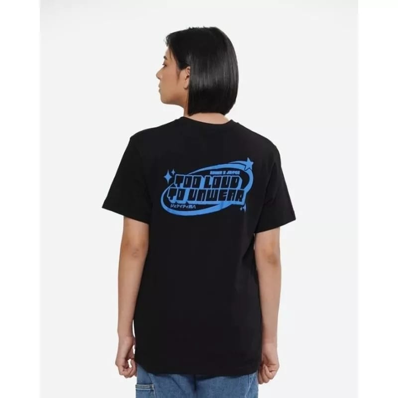 Kaos Baju Jkt48 x Basic Series Zee Jkt48 Black